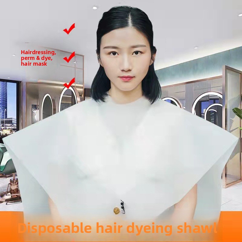 Hair Care Salon - Cape de teinture capillaire jetable spéciale