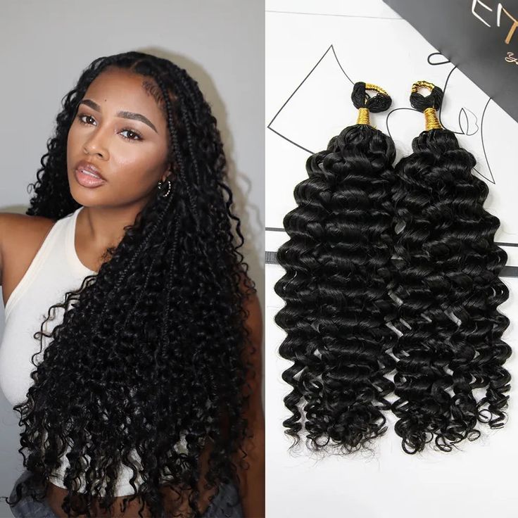 Hair Care Color - Extensions de cheveux humains au crochet,