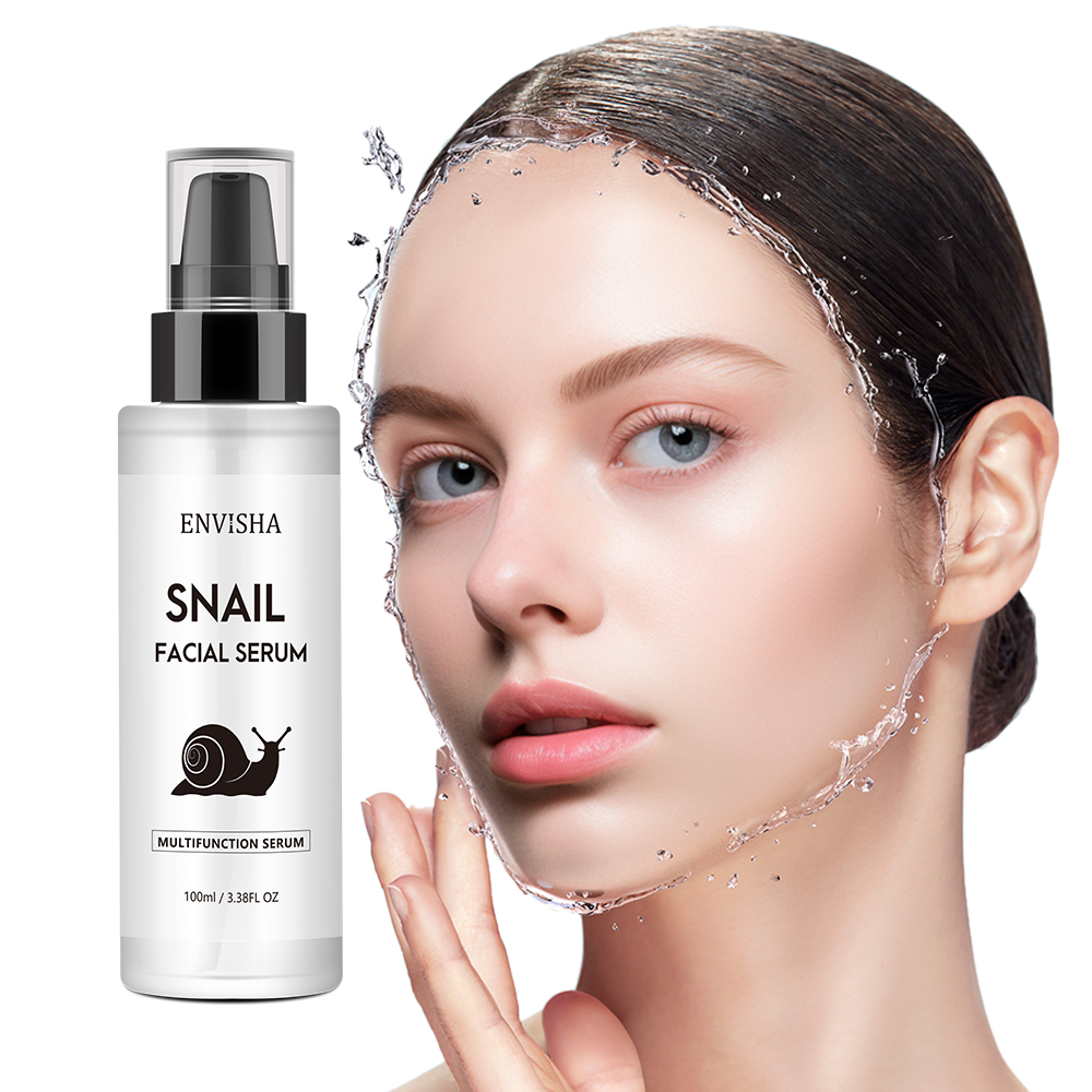 Silk Press Serum - ENVISHA-Sérum au collagène d'escargot pour le