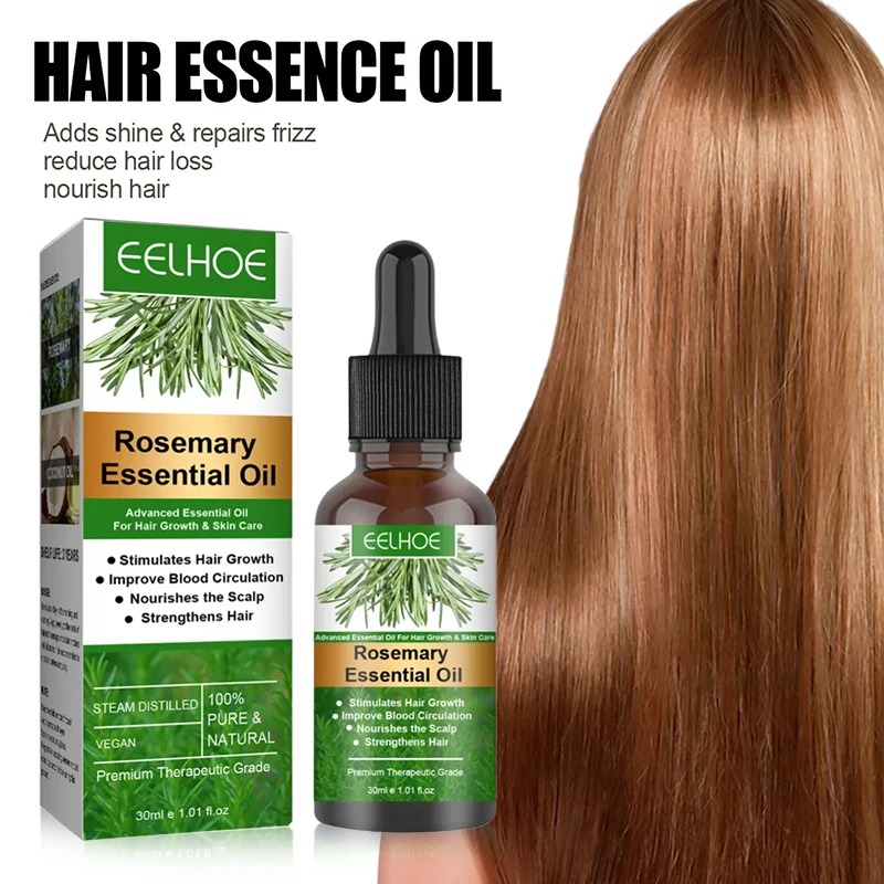 Hair Care Essence Oil Spray - Sérum de croissance des cheveux, ensemble