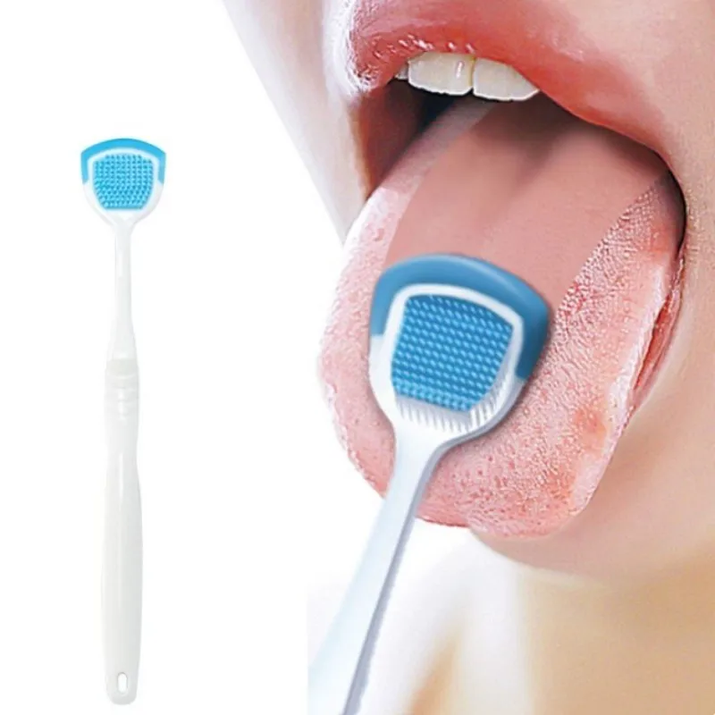 Hair Care Gummies - Grattoir à langue en silicone souple
