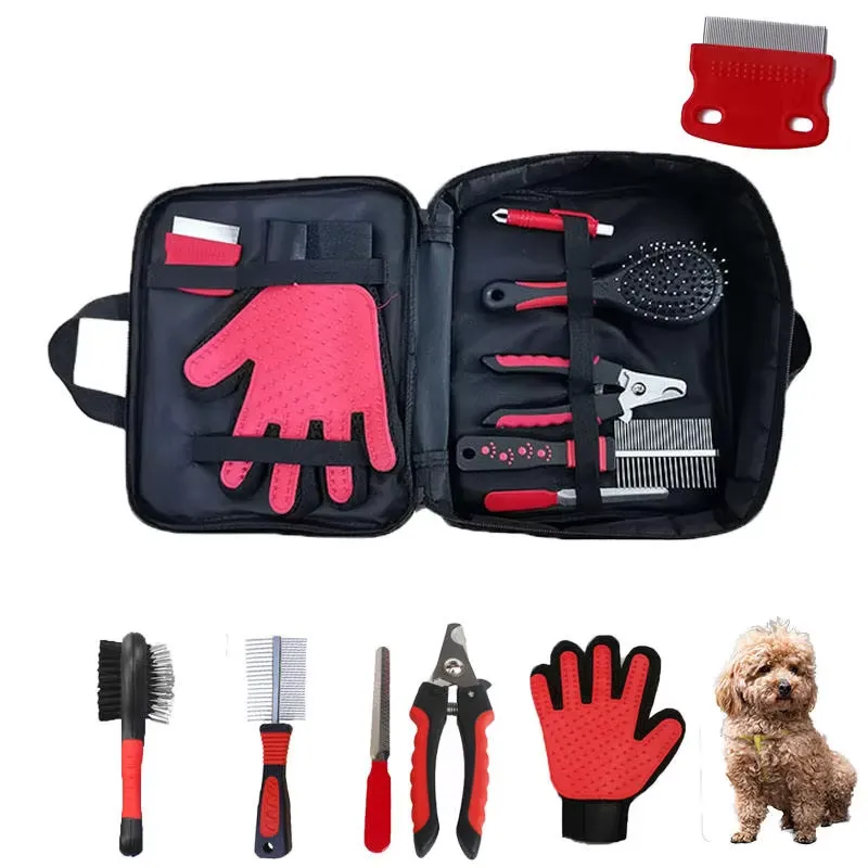 Hair Care Logo - Kit de toilettage pour chien de