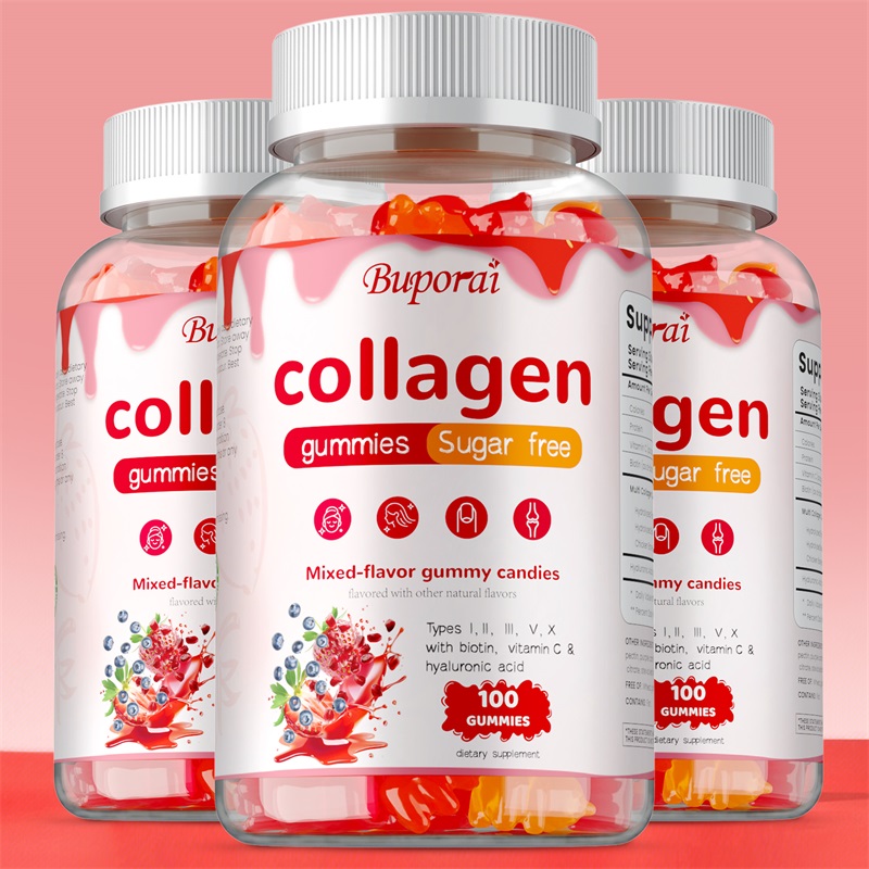 Hair Care Gummies - Gummies multi-collagène - avec biotine pour