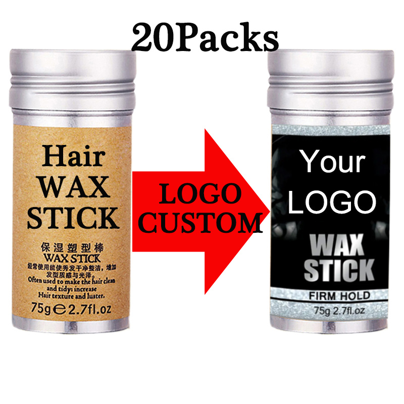 Hair Care Logo - Bâton de cire pour cheveux lisses,
