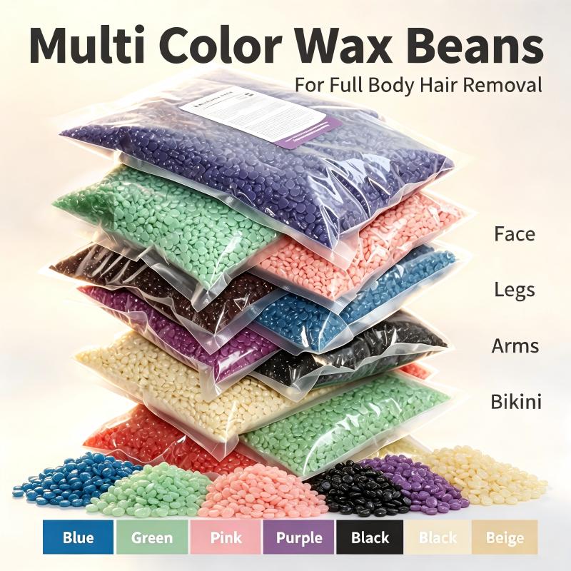 Hair Care Color - Perles de cire dure multicolores indolores