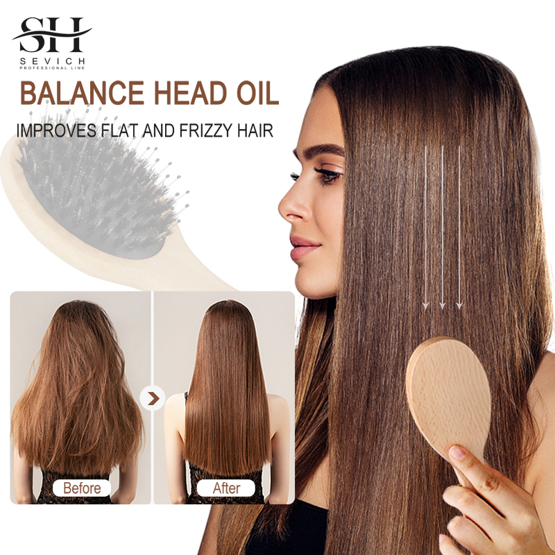 Hair Care Salon - Peigne moelleux en poils de sanglier