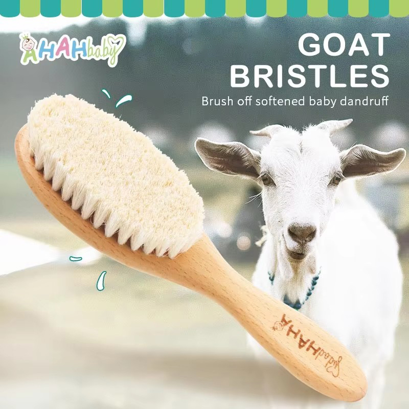 Hair Care Logo - Brosse à cheveux pour bébé avec
