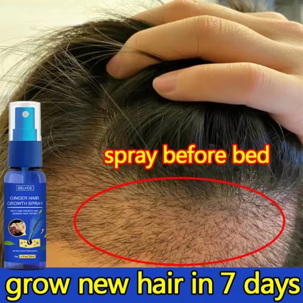 Hair Growth Serum Oil - Spray de croissance rapide pour cheveux