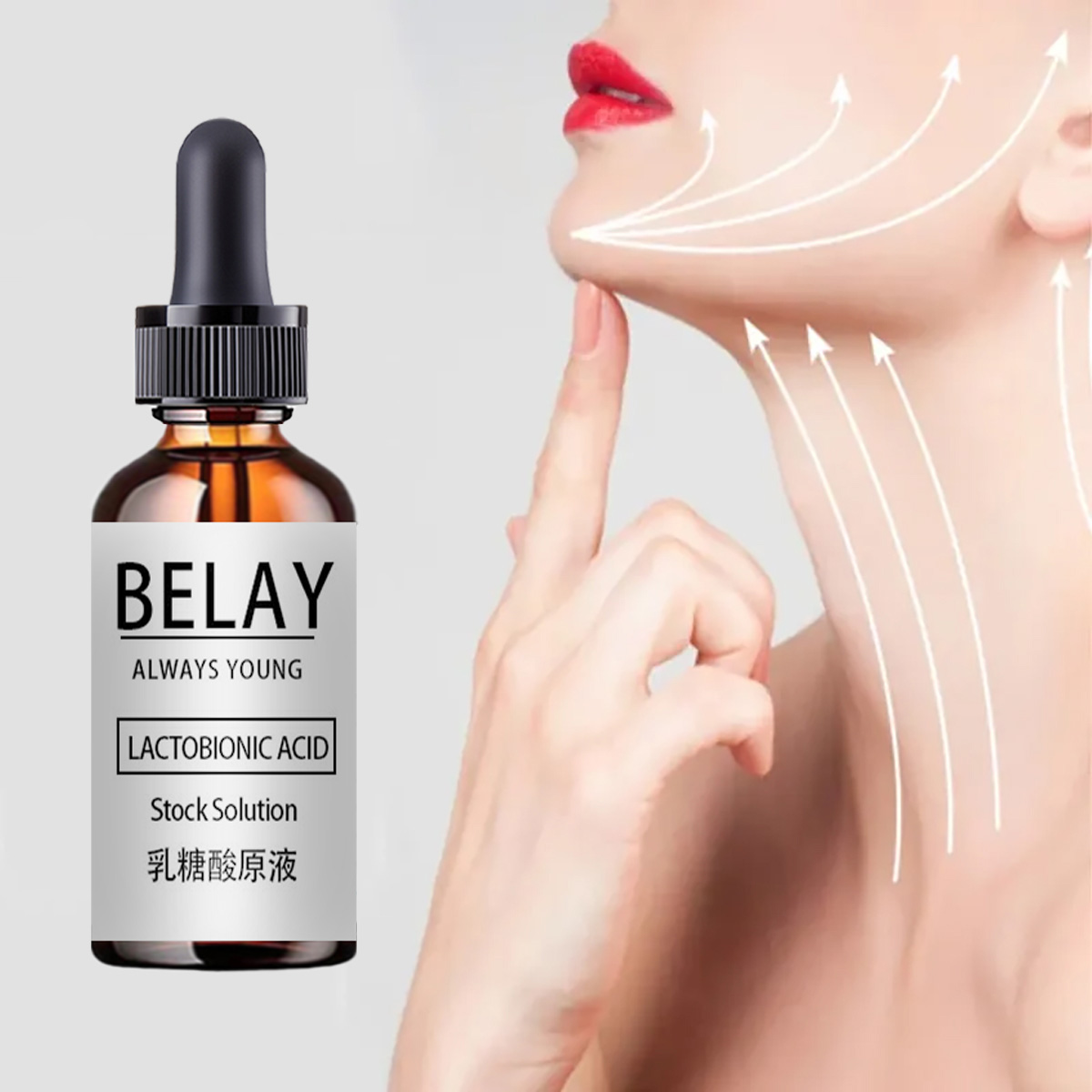 Silk Press Serum - Sérum pour rétrécir les Pores, acide