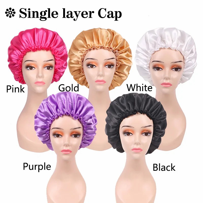 Bonnet en Satin Doux Unisexe a - Hair Care Logo avis et prix