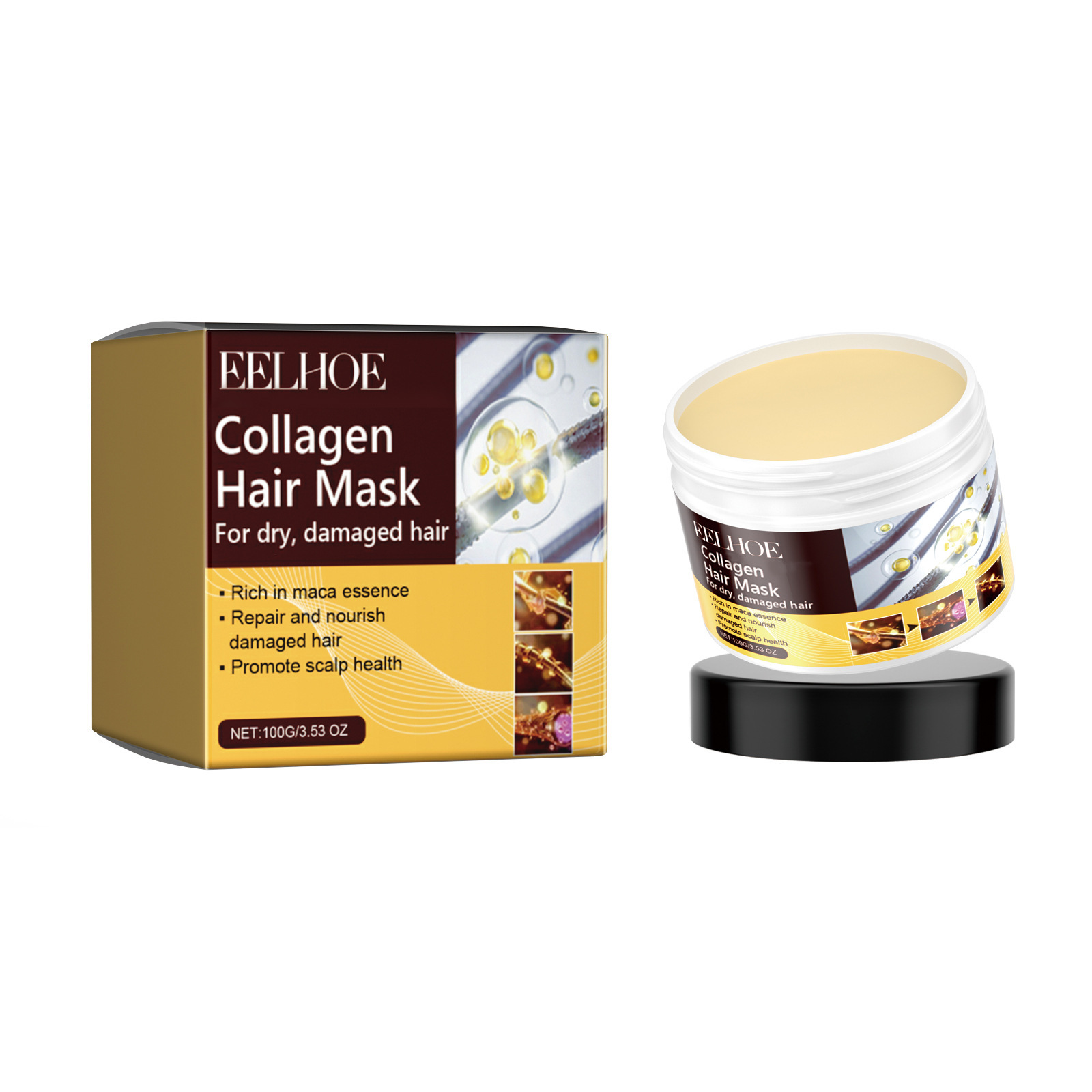 Masque capillaire au collagène - Hair Care Vegan avis et prix