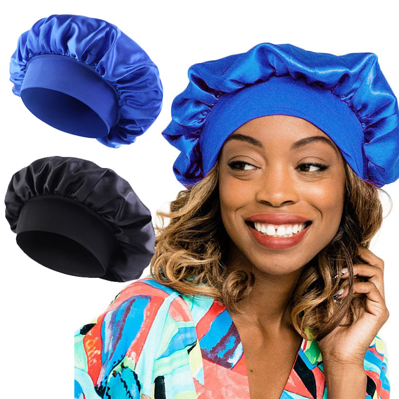 Bonnet en satin 50 pièces en g - Hair Care Logo avis et prix