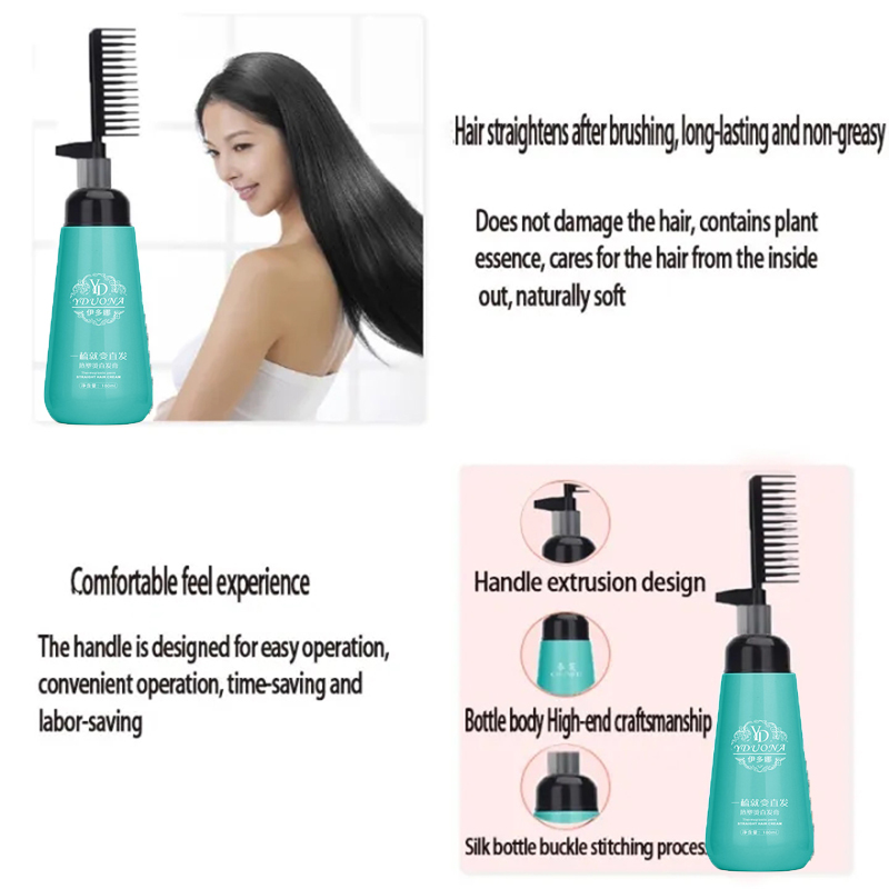 Ensemble de crème et peigne li - Keratin Treatment Set avis et prix