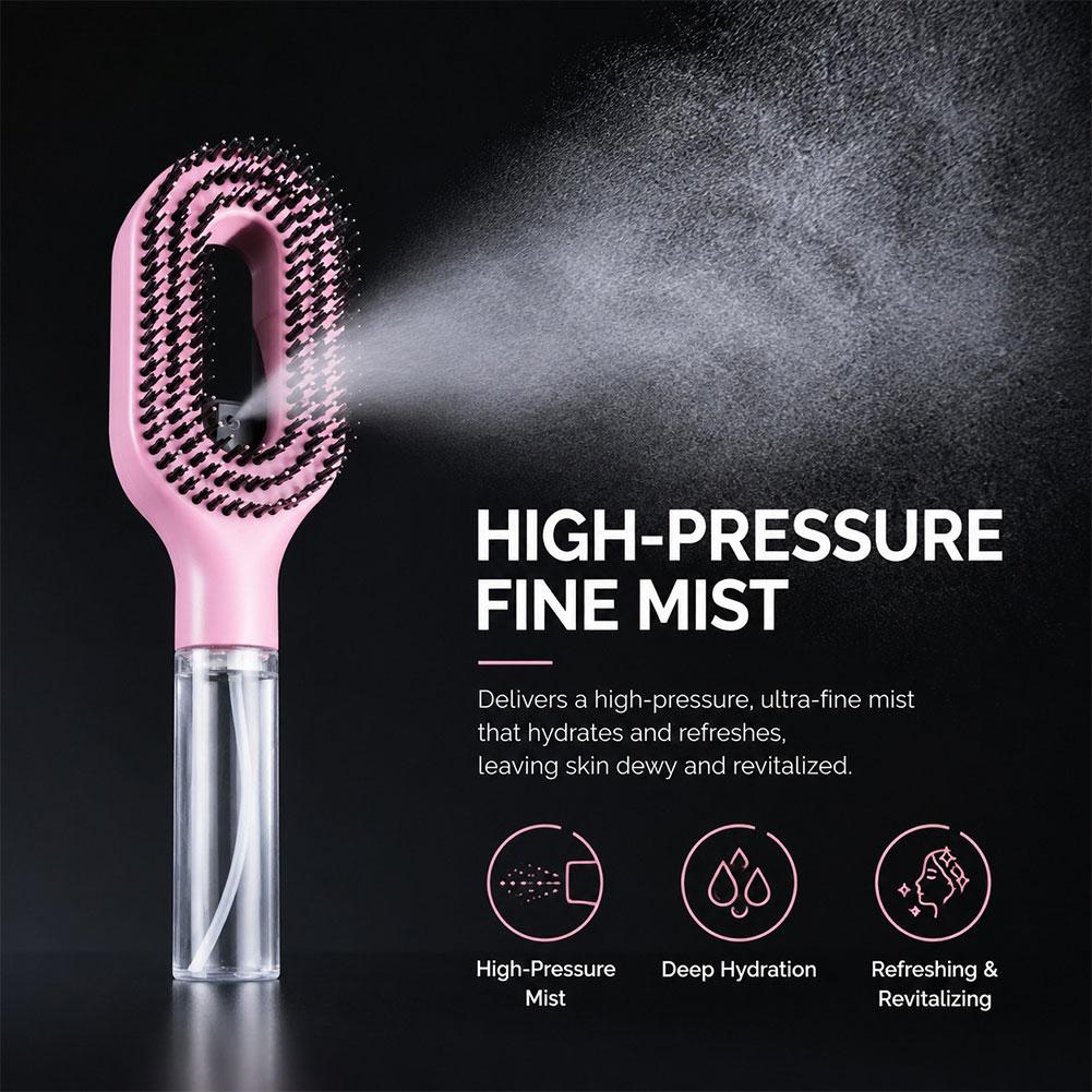 Brosse démêlante 2-en-1 avec p - Hair Care Essence Oil Spray avis et prix