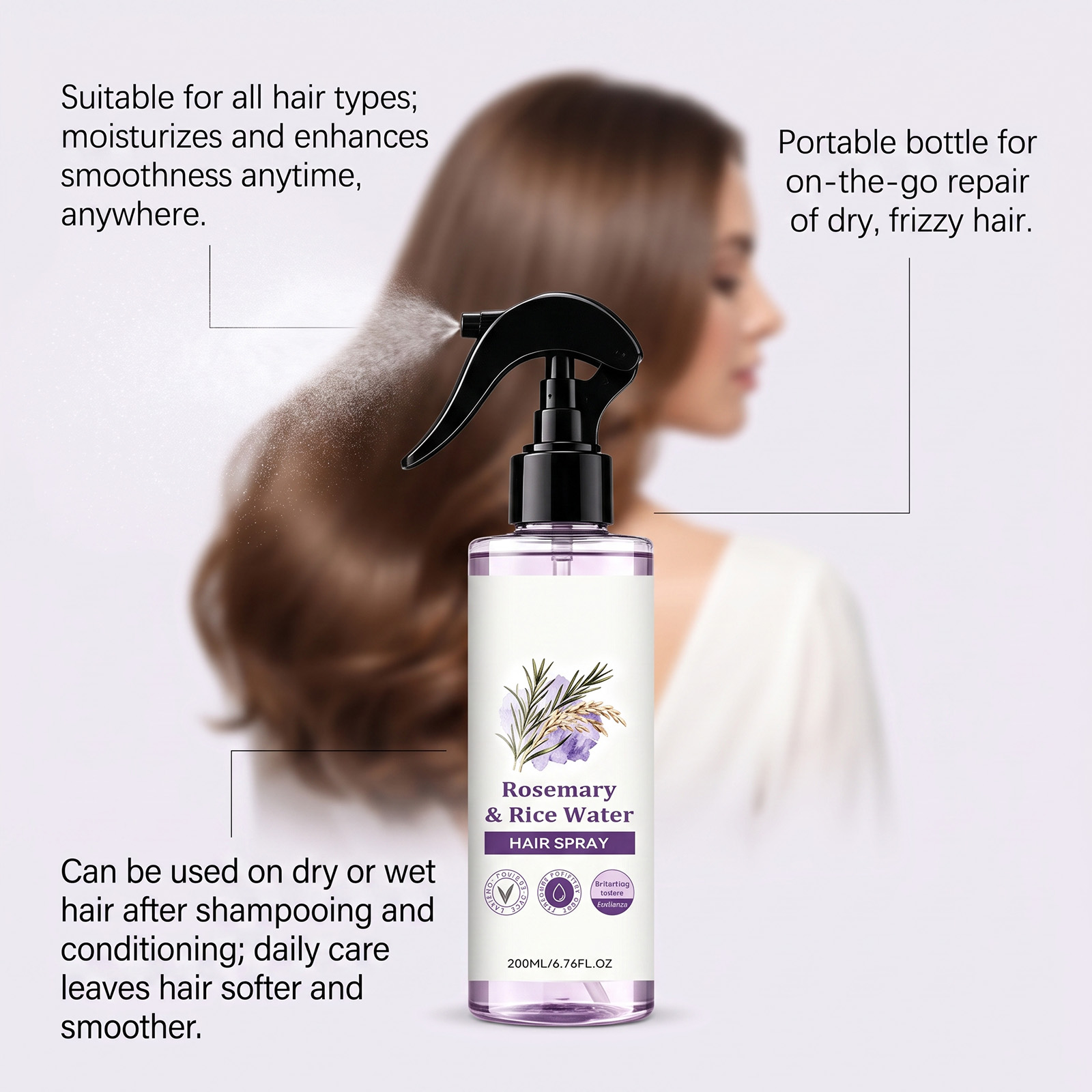 Brume capillaire hydratante au - Hair Care With Rice Water avis et prix