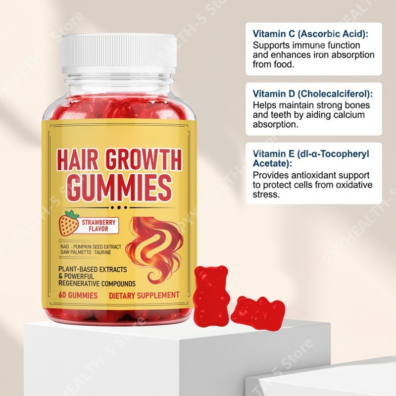 Gummies pour les cheveux avec  - Hair Care Gummies avis et prix