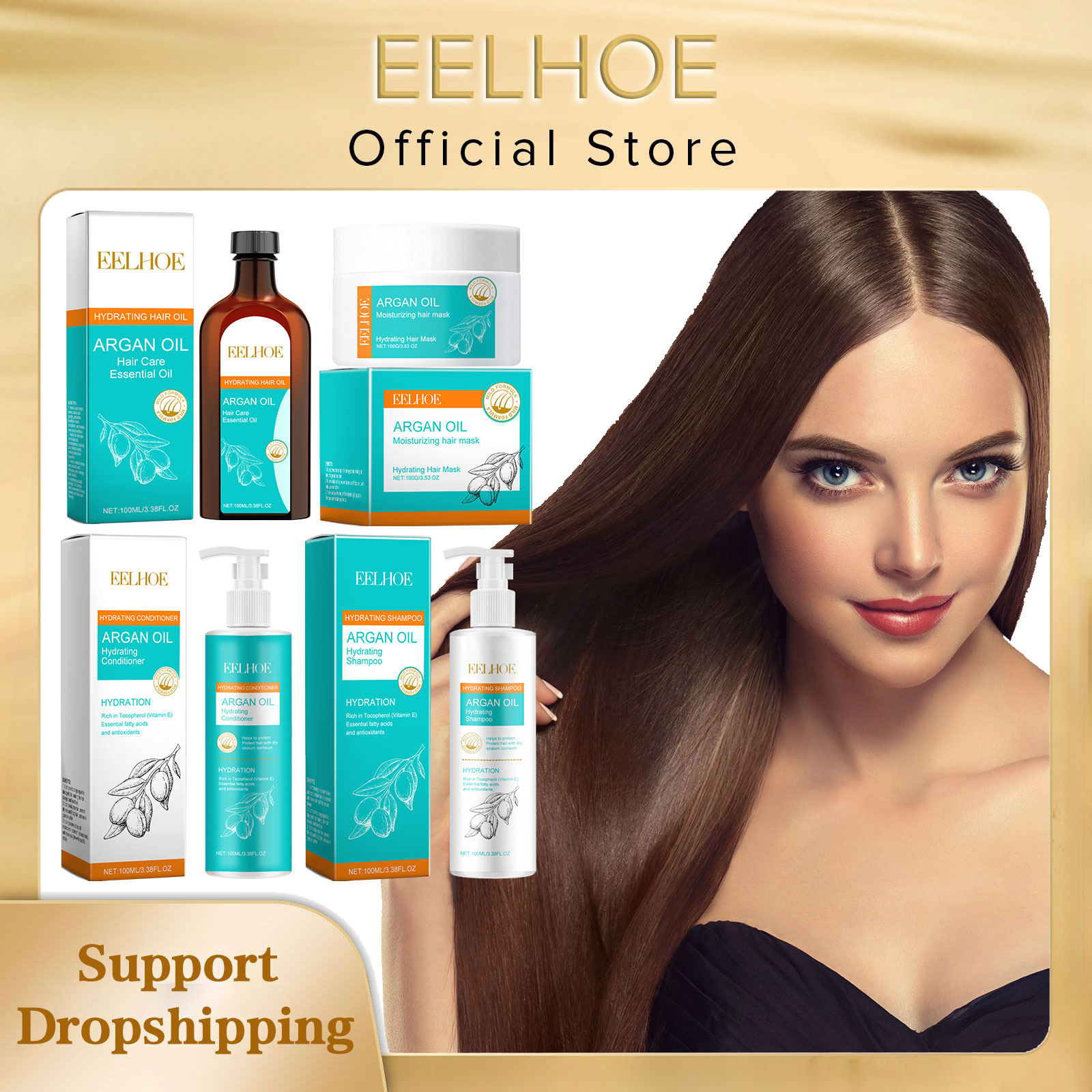 EELHOE huile d'argan marocaine - Keratin Treatment Set avis et prix