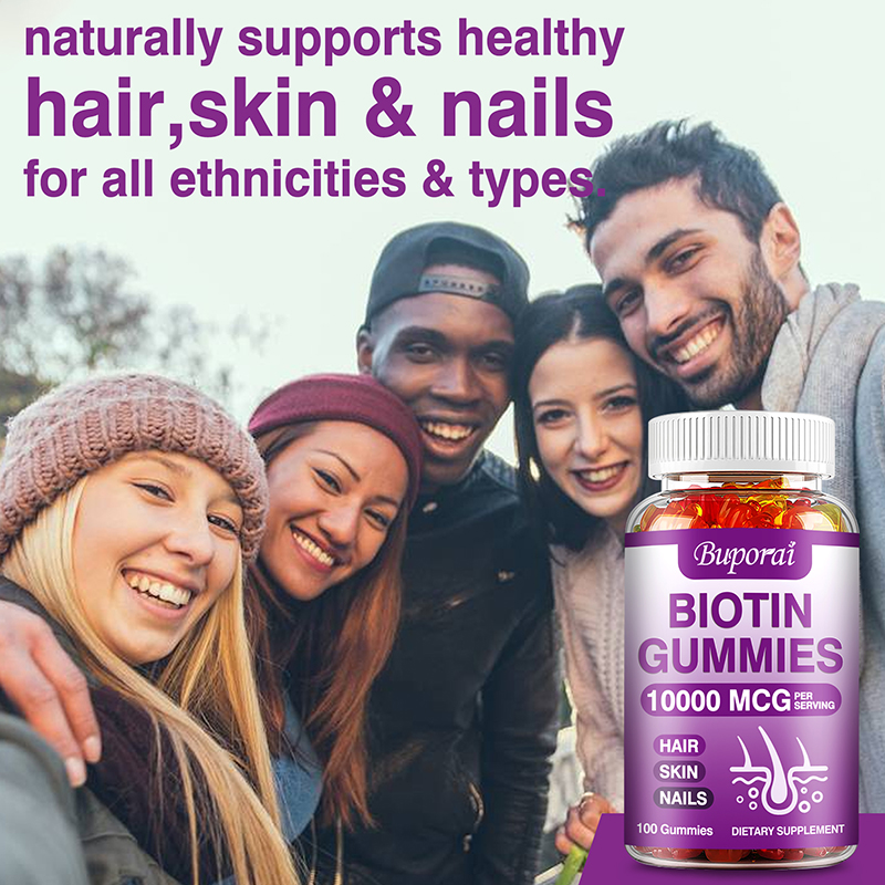 Gummies à la biotine 10000mcg  - Hair Care Gummies avis et prix