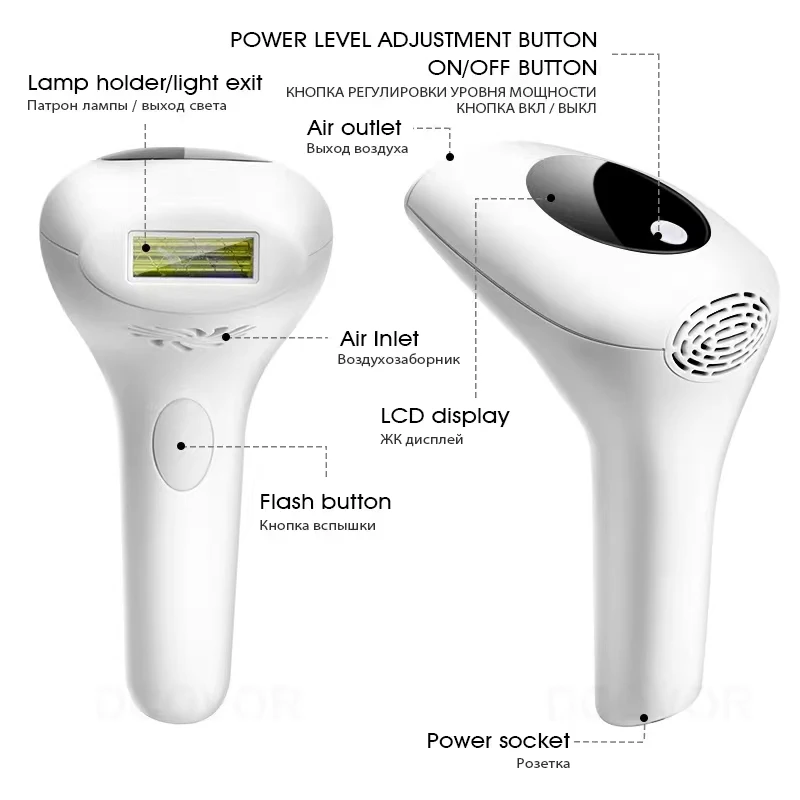 Appareil d'épilation IPL 10-en - From Home Hair Care avis et prix