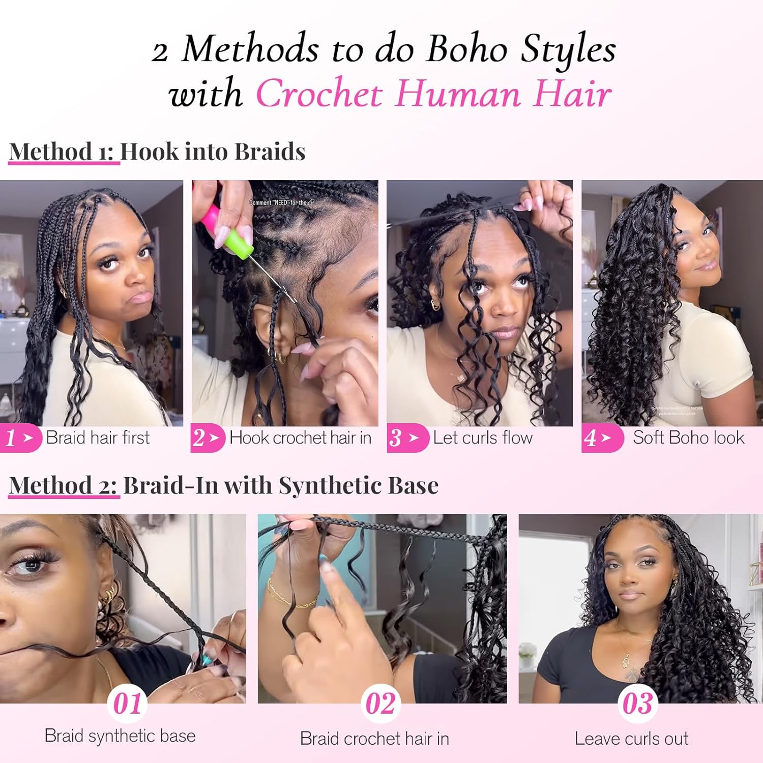 Extensions de cheveux humains  - Hair Care Color avis et prix