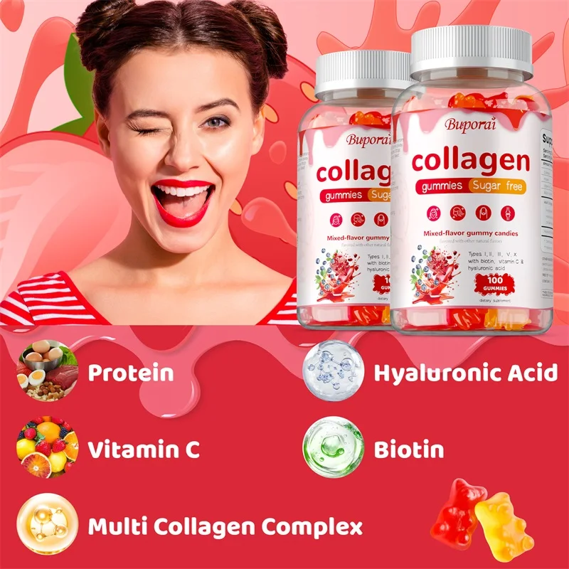 Gummies multi-collagène - avec - Hair Care Gummies avis et prix