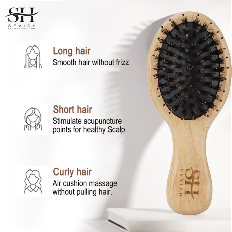 Peigne moelleux en poils de sa - Hair Care Salon avis et prix