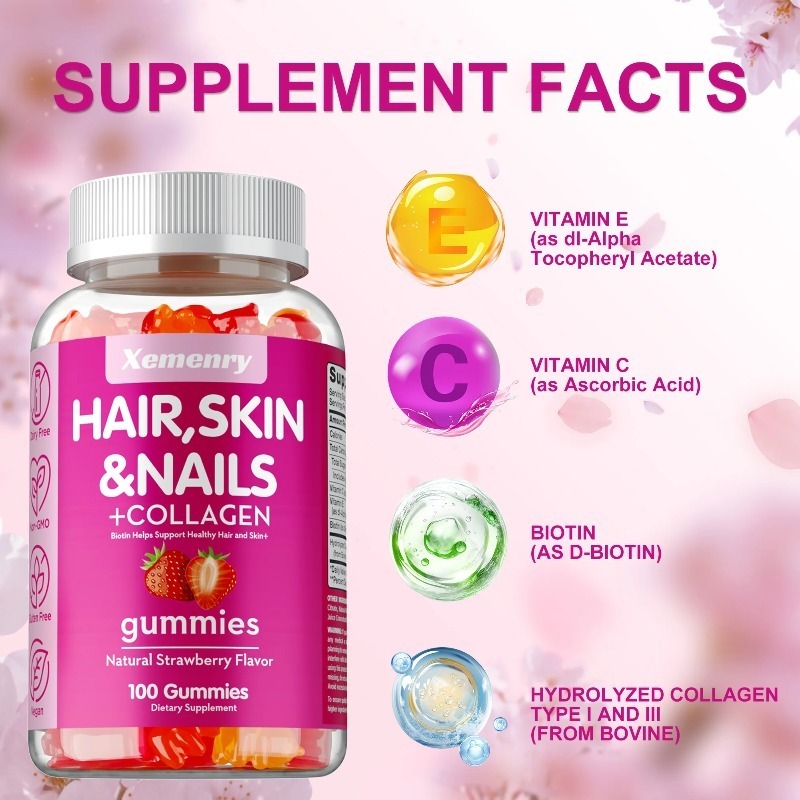 Les gommes pour cheveux, la pe - Hair Care Gummies avis et prix