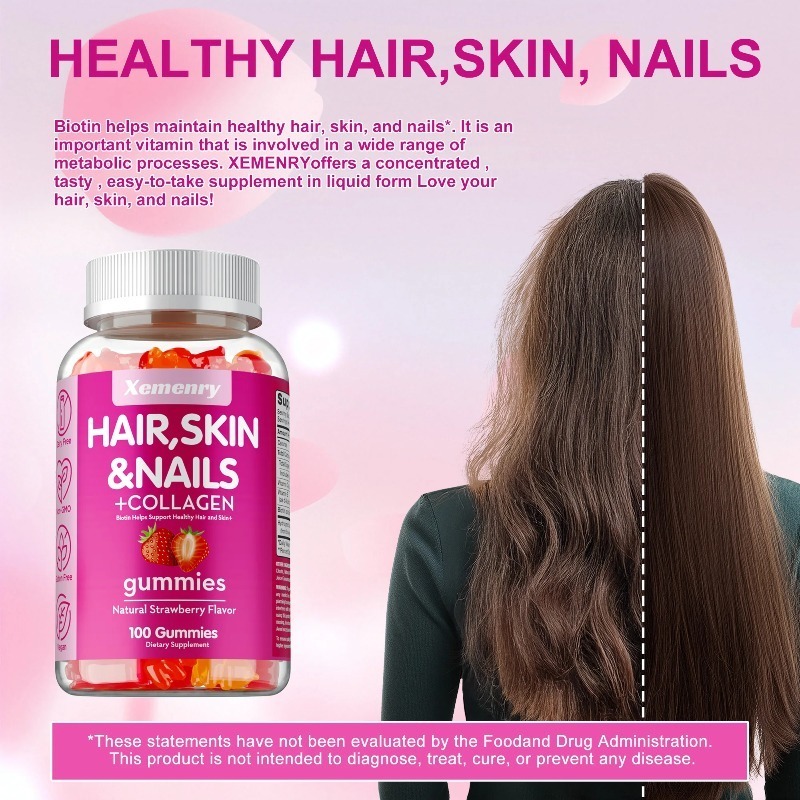 Les gommes pour cheveux, la pe - Hair Care Gummies avis et prix