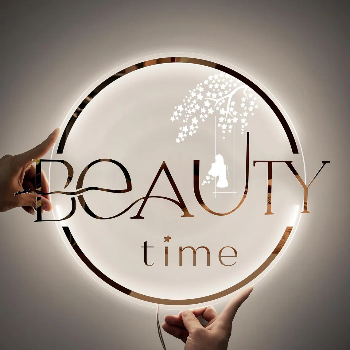 Enseigne LED personnalisée, en - Hair Care Logo avis et prix