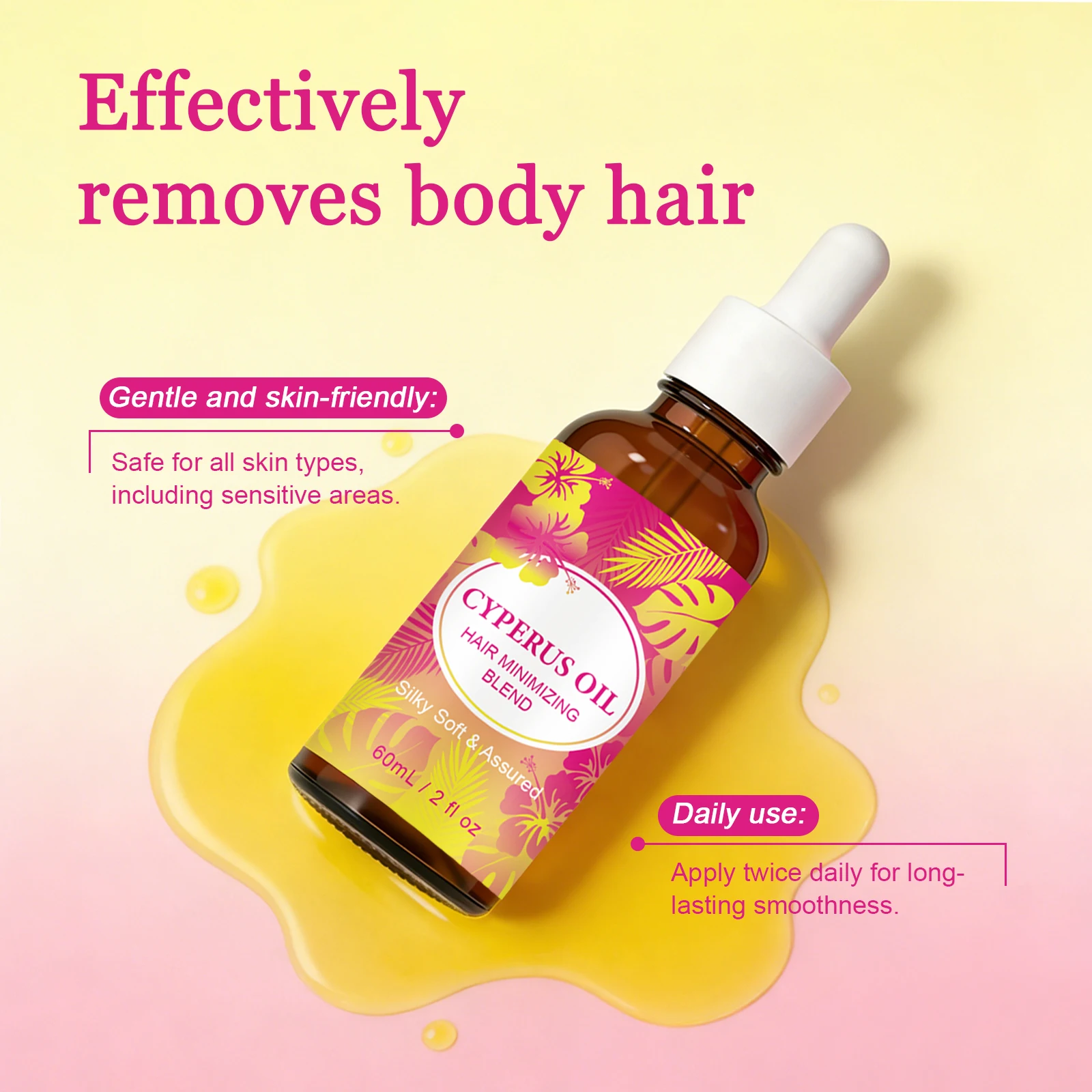 Huile corporelle naturelle Cyp - Hair Care Vegan avis et prix