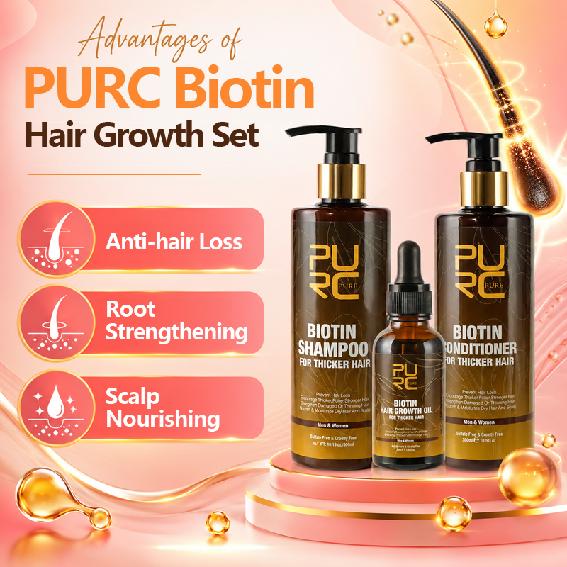 PURC biotine huile de croissan - Keratin Treatment Set avis et prix