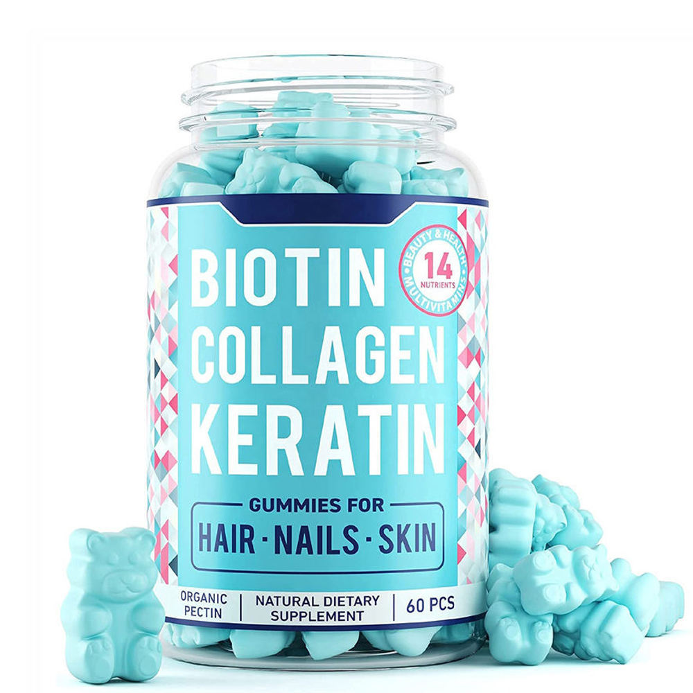 Gommes à la biotine pour la cr - Hair Care Gummies avis et prix