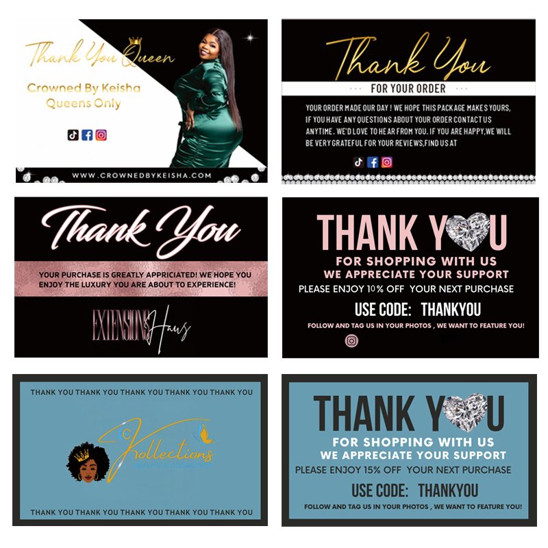 Carte postale double face pers - Hair Care Logo avis et prix