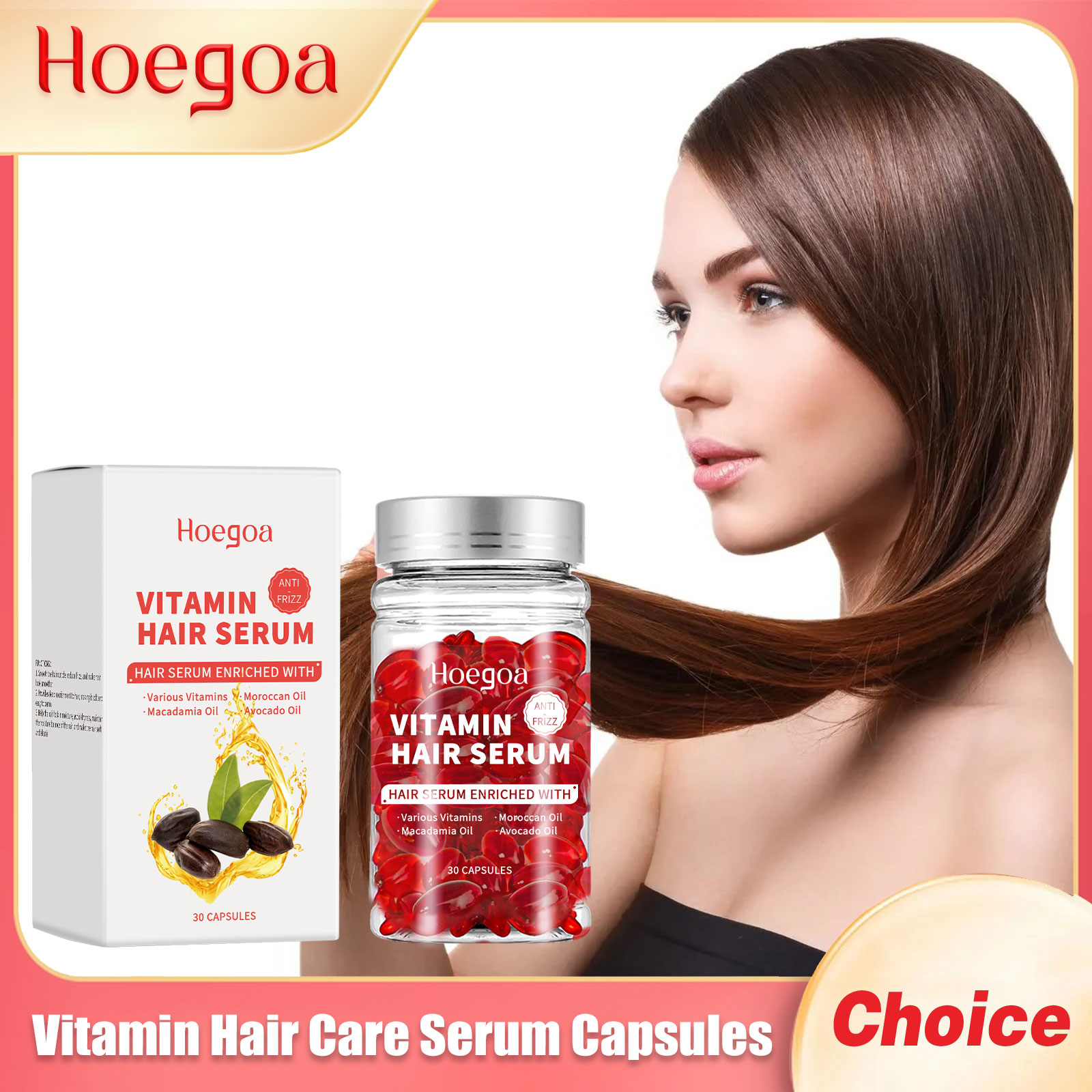 Capsules de sérum de soin capi - Hair Growth Serum Oil avis et prix