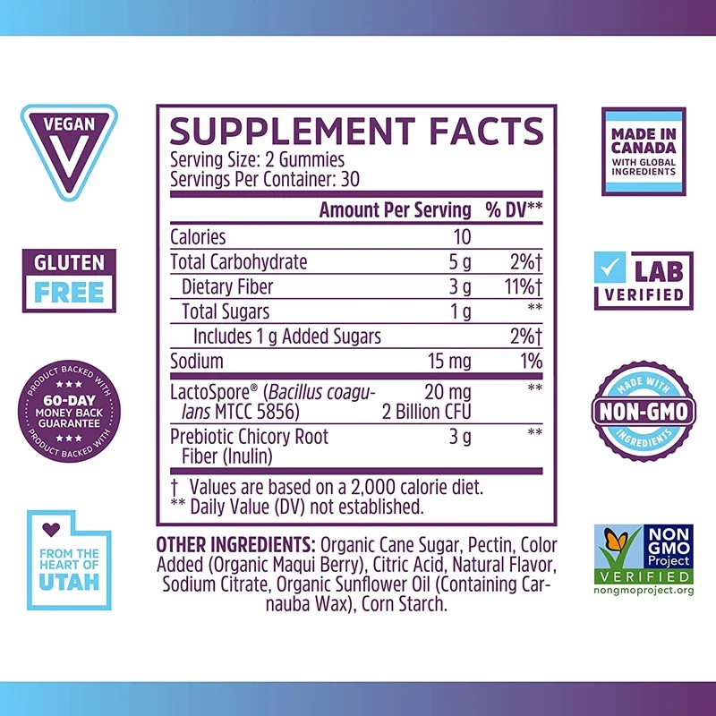 Gommes prébiotiques + probioti - Hair Care Gummies avis et prix